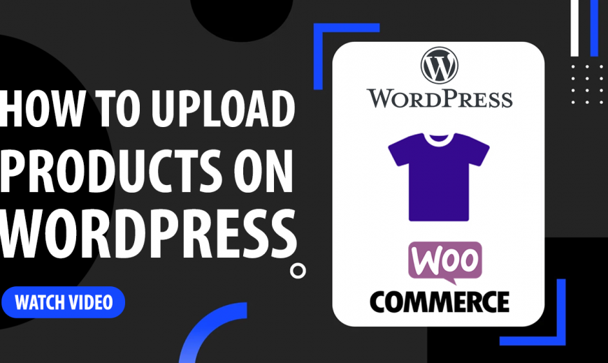 add a product in WooCommerce